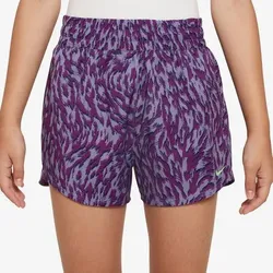 NIKE Kinder Shorts Ki G NK DF ONE WVN HR SHORT VNR, Größe S in Lila Lila