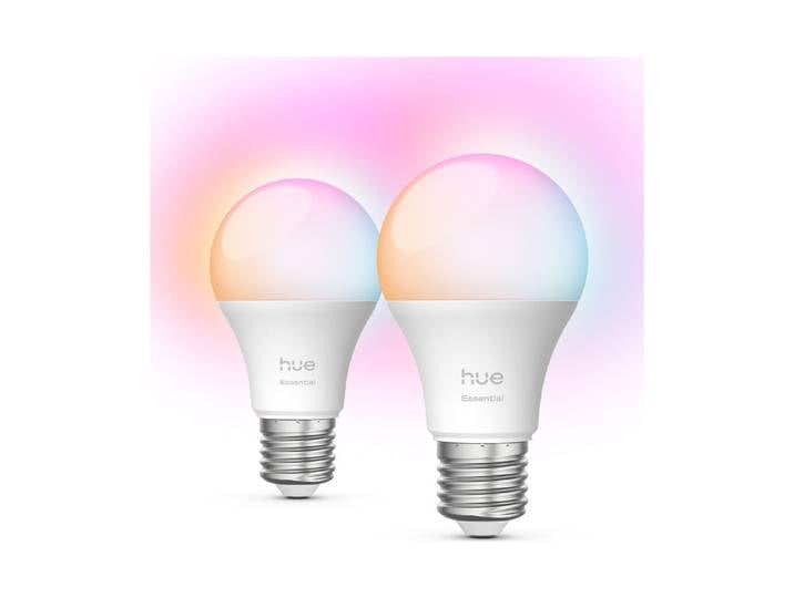 Philips HUE Essential A60 E27 smarte Lampe 806 lm 8 W 2er-Pack