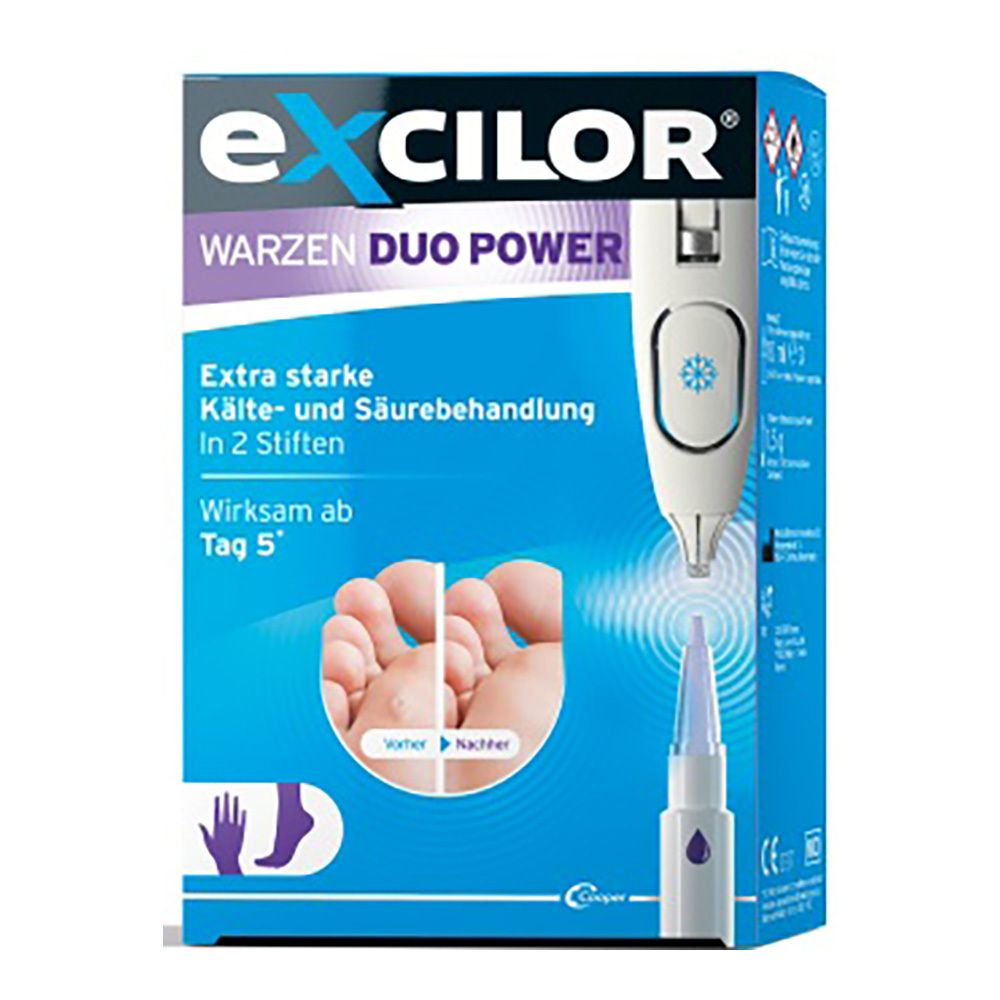 Excilor Warzen Duo Power 10 ml+1,5 g Kombipackung 1 St
