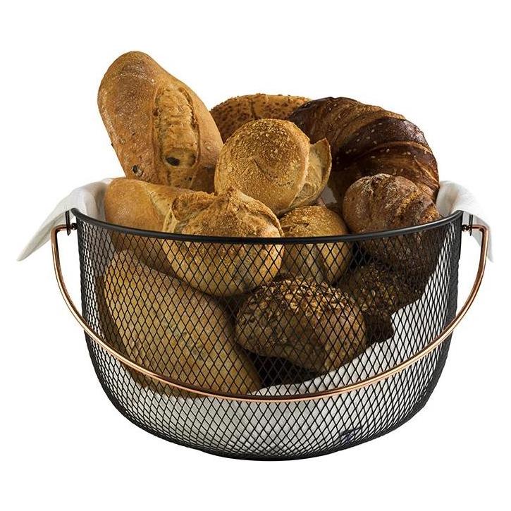 APS Brot-/Obstkorb, Metall (30208)