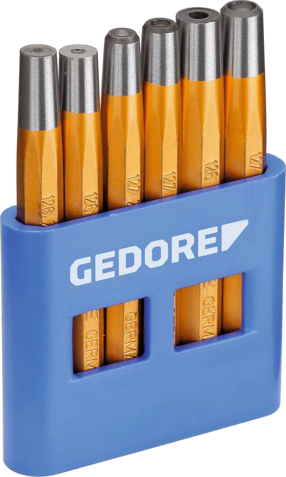 Gedore 125 B Nietzieher-Satz plat, 6-delig