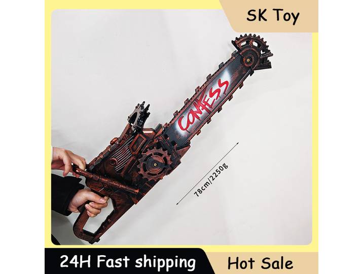 Modèle de jeu Delta Force de 78 cm, accessoires de cosplay en caoutchouc souple PU, jouets d'extérieur pour Halloween, jeux de rôle, ornements