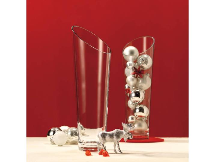 Vase Dynamic 40cm Transparent