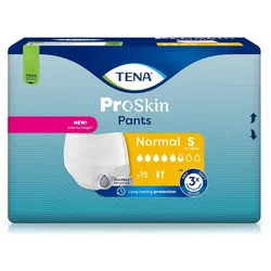 TENA ProSkin PANTS Normal S bei Inkontinenz 15 St