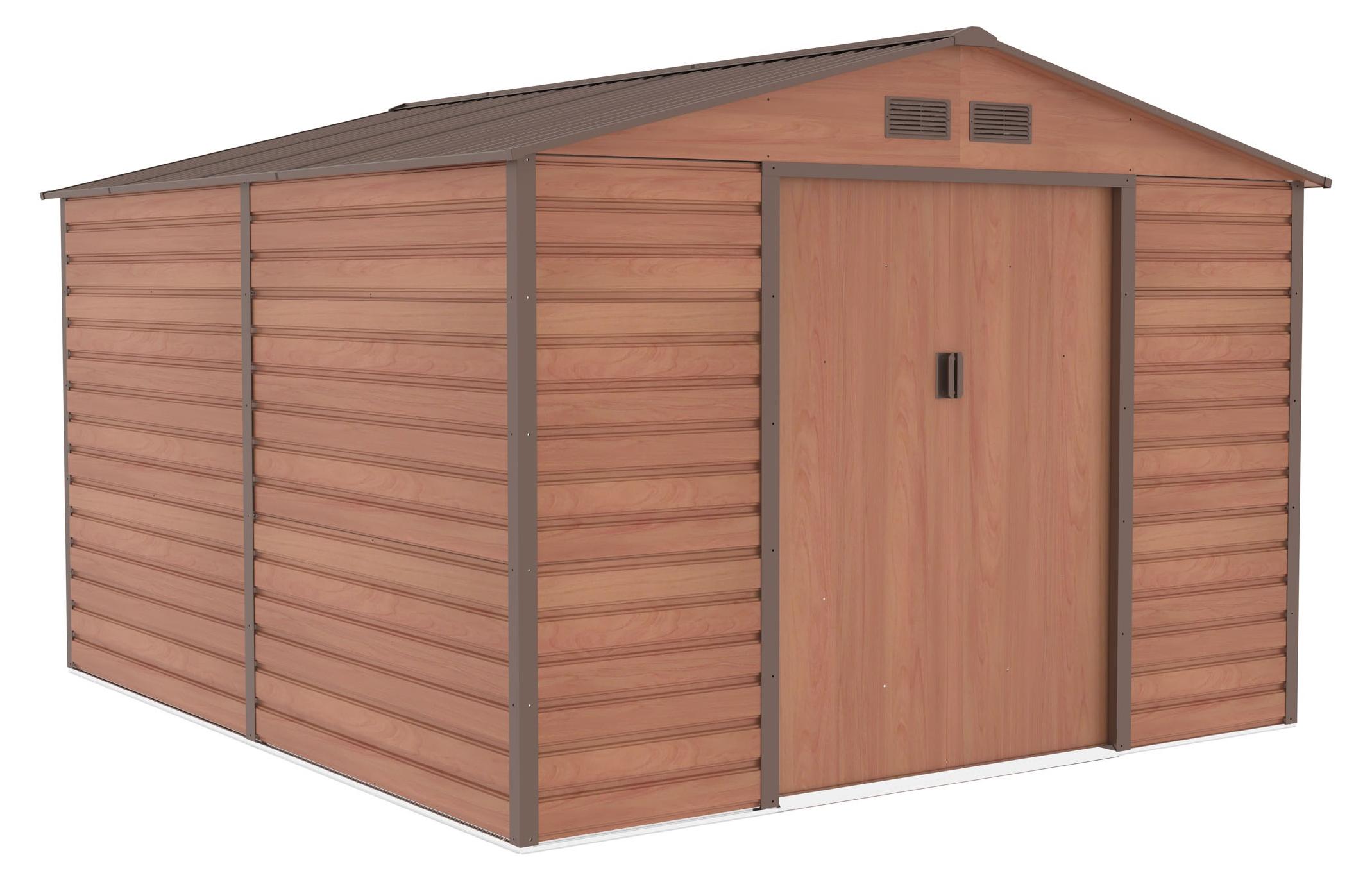 G21 Gartenhaus G21 GAH 884 - 277 x 319 cm, braun G21-63900567