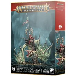 Games Workshop Warhammer AoS - Soulblight Gravelords Prince Vhordrai Seigneur du Fort Pourpre (Kunststoff)