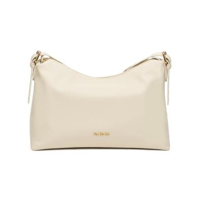 Umhängetasche NERO GIARDINI "Nero Giardini Taschen Lederimitat", Damen, Gr. onesize, beige, Lederimitat, Taschen Umhängetasche