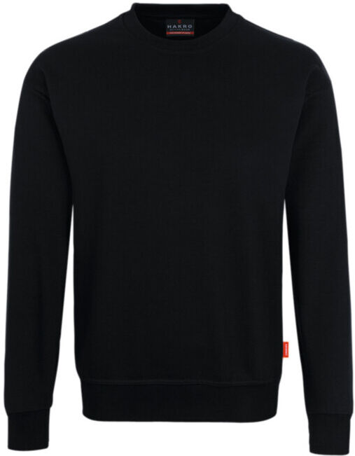 Hakro Sweatshirt Unisex Performance, noir, taille unisexe : S (475-005/S)