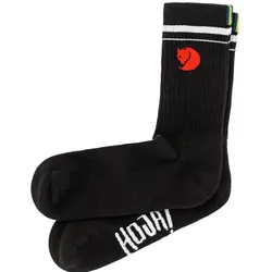 Fjällräven, Unisex, Sportsocken, Hoja Socks (42 - 44), Schwarz
