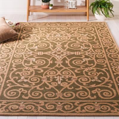 Safavieh Hand-hooked Chelsea Cherrelle Country Oriental Wool Rug