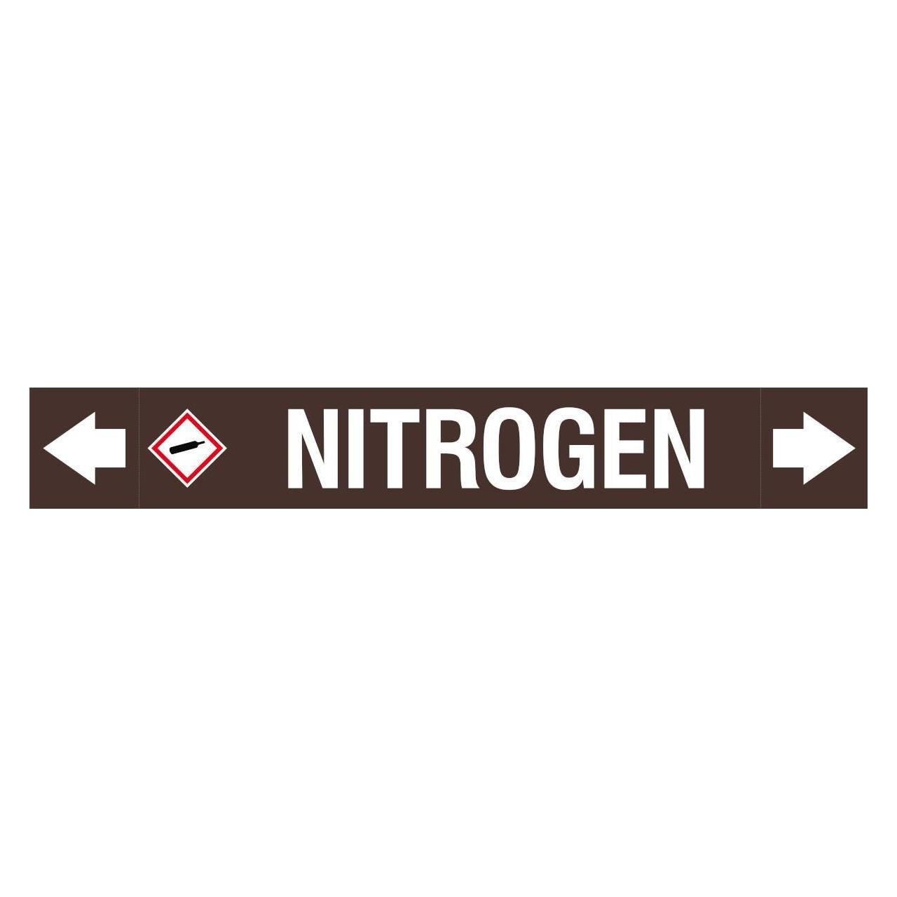 Brady ASME - Rohrmarkierer - Nitrogen (ASMEPM-100X690MM-NITROGEN)