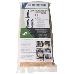 Lindhaus 032620019 Staubsaugerbeutel im Set 10 Papierfilterbeutel und 3 Filter