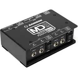Samson MD2 PRO Stereo Passive Direct Box, Recording Zubehör