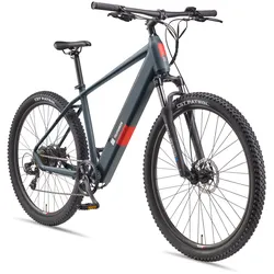 Telefunken Telefunken MTB E-Bike Mountainbike M921 29 Zoll Hinterradmotor 7-Gang Kettenschaltung, granitgrau