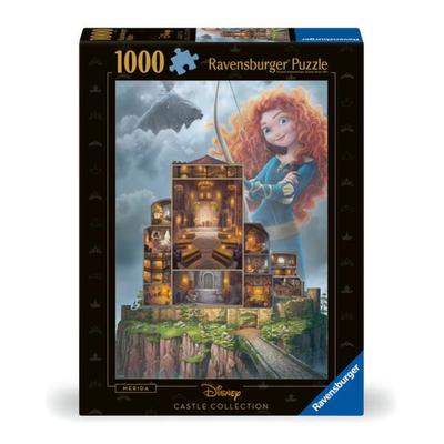 Erwachsenenpuzzle 1000 Teile - Disney Prinzessinnen - Disney Castles: Merida