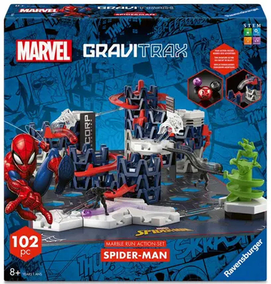 Ravensburger GraviTrax BASE Spider-Man : Action Set Spiderman