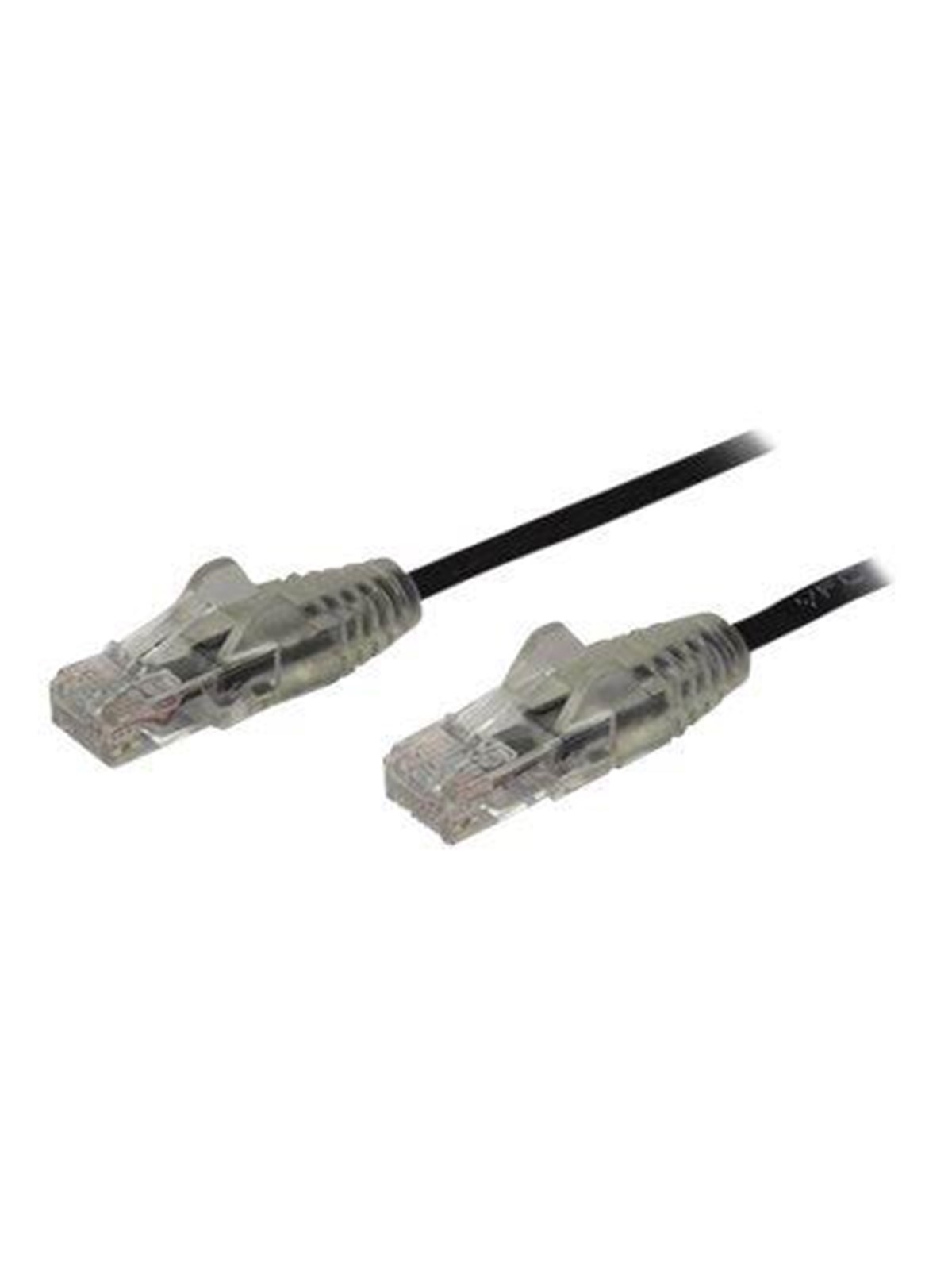 StarTech.com 3m CAT6 Cable - Black Slim CAT6 Patch Cord - Snagless - LSZH - patch cable - 3 m - black - Schwarz - 3m