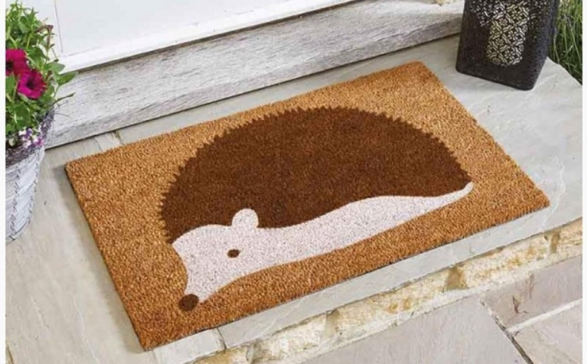 Natuurlijke Kokosvezel Deurmat met Antislip Rug - 75 x 45 cm