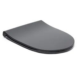 VitrA Sento WC-Sitz Duroplast mattschwarz 120-083R009