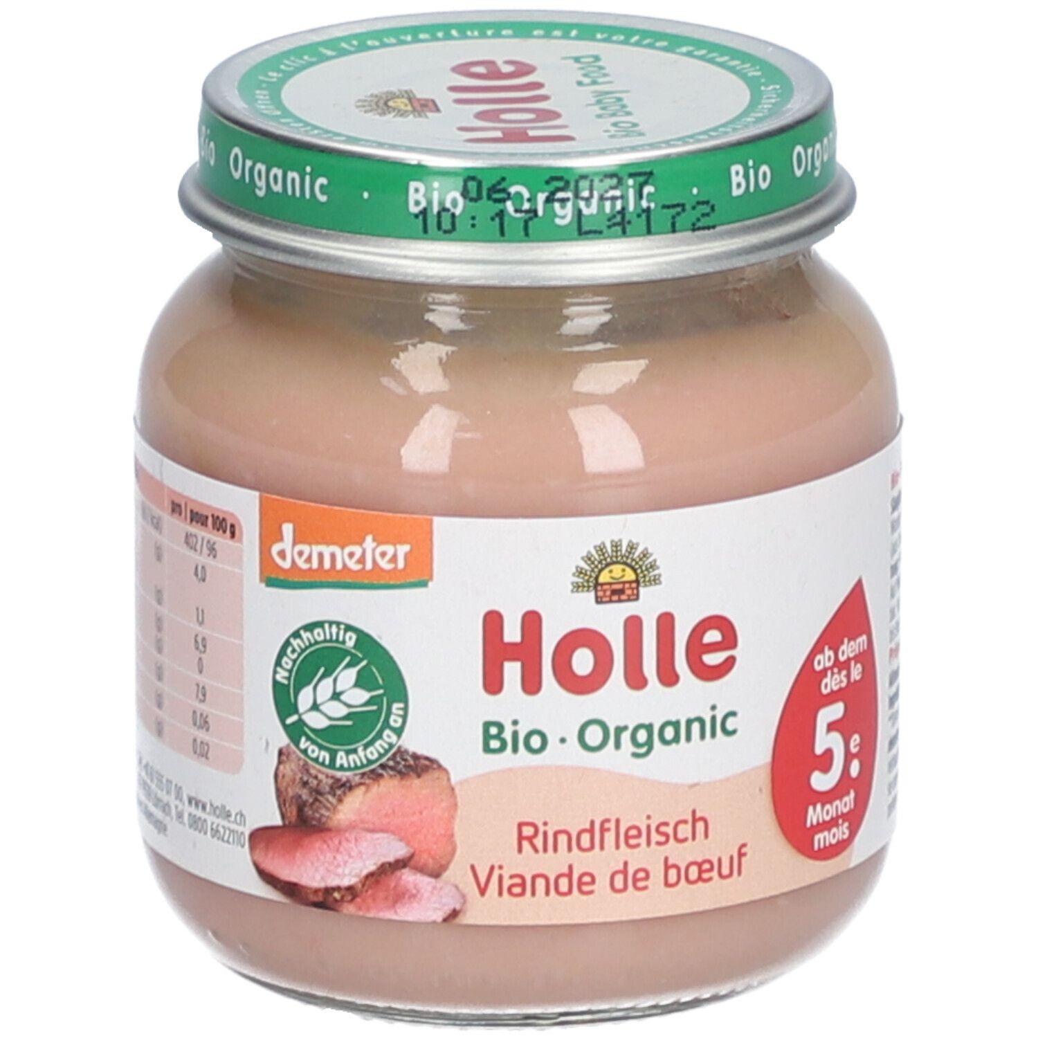 Holle Rindfleisch Bio 125 g