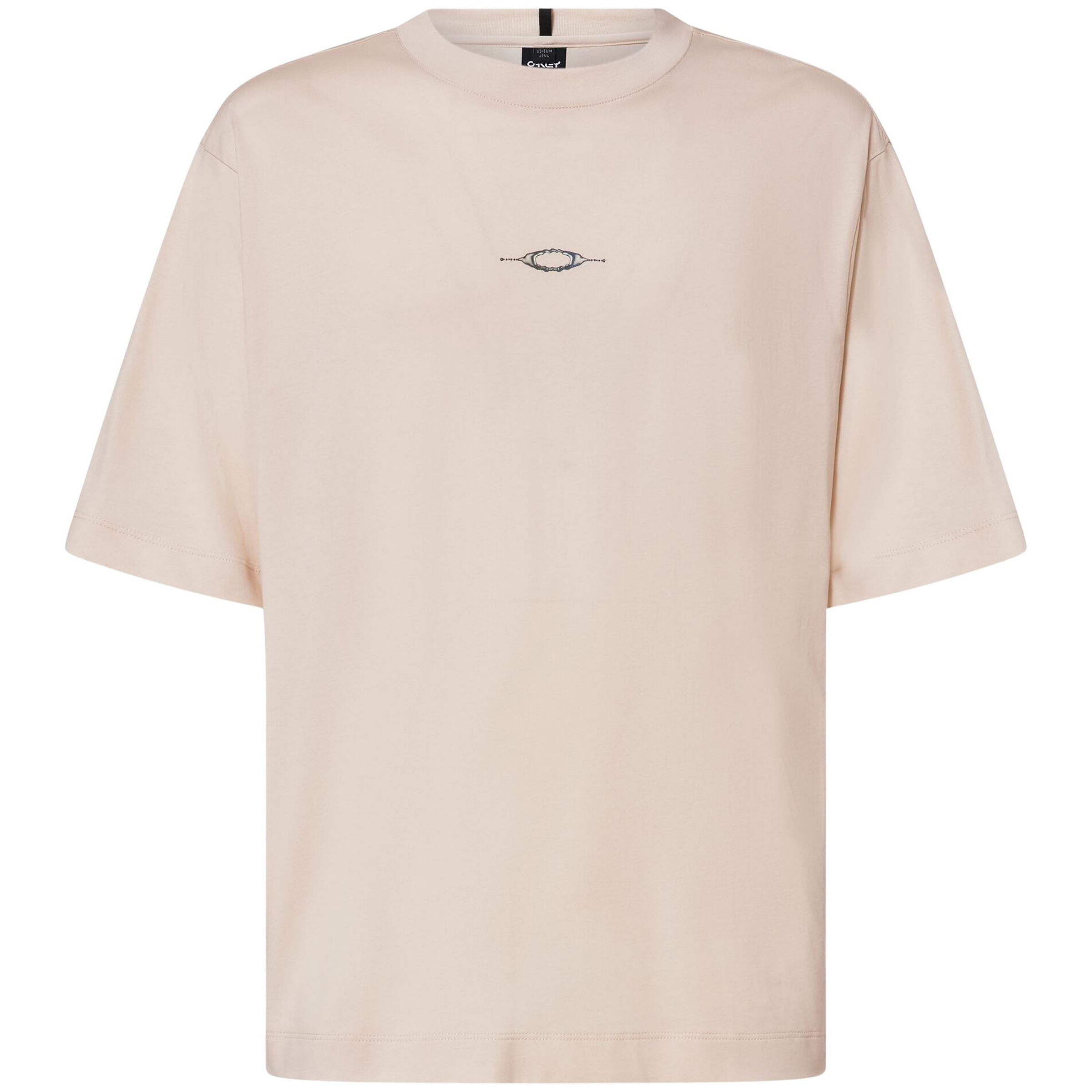 Oakley Stacked Metal Herren T-Shirts beige Größe S Lifestyle Hautfreundlich