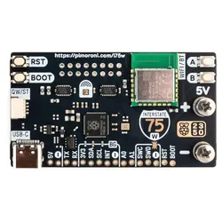 Pimoroni Interstate 75W RGB LED Matrix-Treiberboard, RP2350A, HUB75, WiFi Bluetooth, USB-C, 3,3V-5V