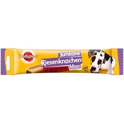 PEDIGREE JUMBONE Riesenknochen mit Rind und Geflügel Geschmack Hundekauknochen Maxi 1 Stück