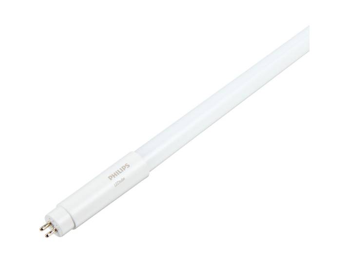 Philips LED-Röhre T5, Ersatz für TL Mini 13W am Kvg/Vvg, 8,5W und 1050 Lumen, G5-Sockel, 531mm Länge, weiss (3000K), inkl, Dummy-Starter