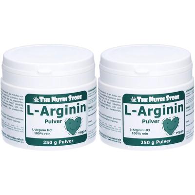 L-Arginin HCL rein Pulver 2x 2x250 g