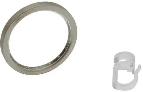 Mydeco Flachringe 10er-Set   ¦ silber ¦ Stahl ¦ Maße (cm): B: 4 H: 4