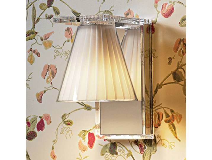 Applique murale Light Air beige - Kartell Light-Air - Salon / séjour - Design - Plastique - À ampoule unique