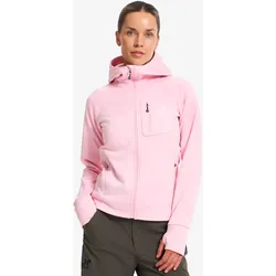 Evolution Stretch Fleece Hoodie Damen Pink Melange, Größe:2XL - - Rosa
