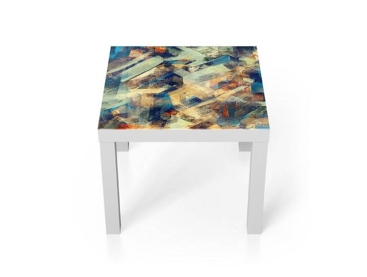 DEQORI Couchtisch 'Kreative Wirbel', Glas Beistelltisch Glastisch modern