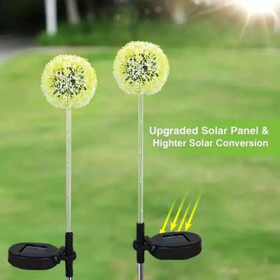 Uplift Essentials Solar Dandelion Landscape Decoration Light warm
