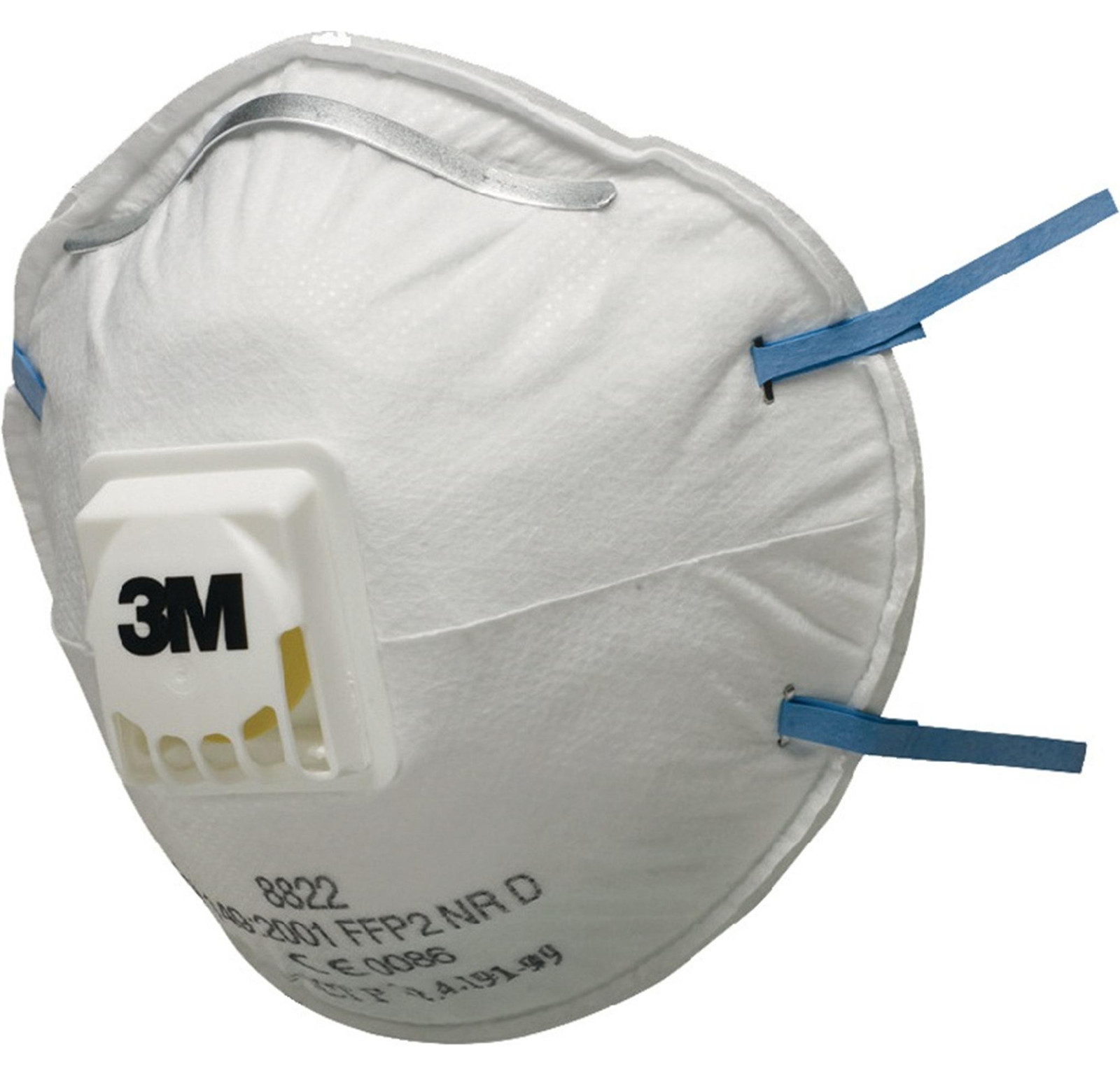 3M ademhalingsmasker 8822 FFP2 NR D, 10 stuks