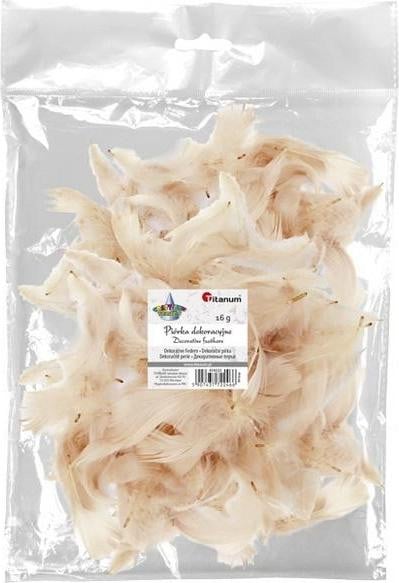 Titanum Piórka puch 16g beige