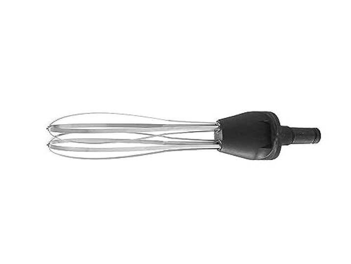 HENDI Schneebesen, für HENDI Stabmixer 224335 & 224359 & 224397, mit 2 Schneebesen, für Mischungen, Gemüsesuppen, Musen-Soßen, Füllungen, Mayonnaise, ø120x330mm, Edelstahl