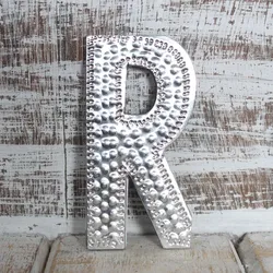 Sm Arty Aluminum Letters - R