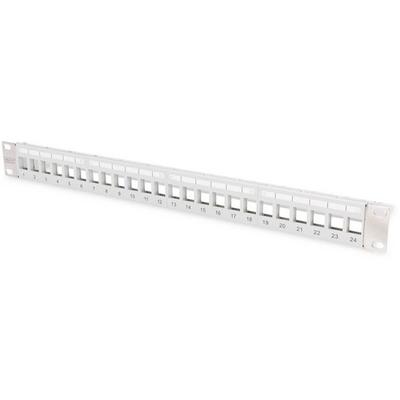 Digitus 24 Port Netzwerk-Patchpanel 483mm (19') Unbestückt 1 HE Unbestückt