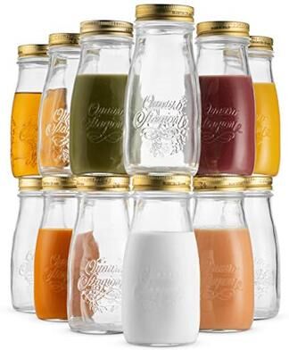 Bormioli Rocco Set of 12 Quattro Stagioni Canning Bottles