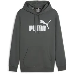 PUMA Essentials Big Logo Fleece-Hoodie Herren 69 - mineral gray S