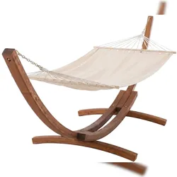 CLP Hängematte Miramar Stoff HBT: 107x120x400 cm creme