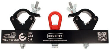 Doughty T55785 Hanging Truss Adapter B Schwarz