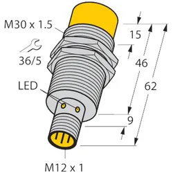 Turck Sensor NI15-EM30-Y1X-H1141
