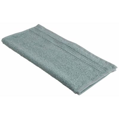 Seiftuch WEWO FASHION "9518S", blau (turquois), B:30cm L:30cm, Frottee, Waschlappen, saugstark