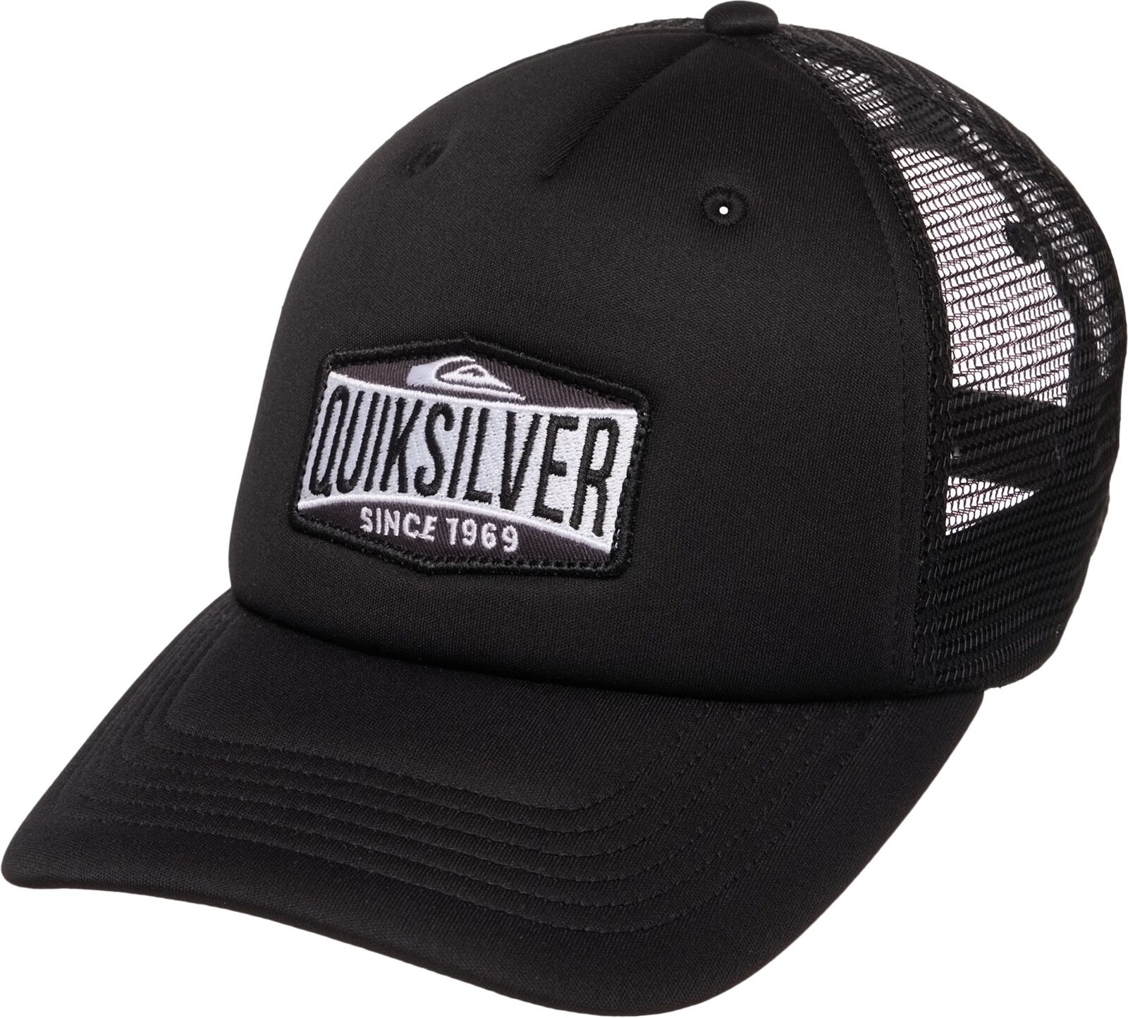 Quiksilver Gorra de niños Decades Foam .  (Única) Negro
