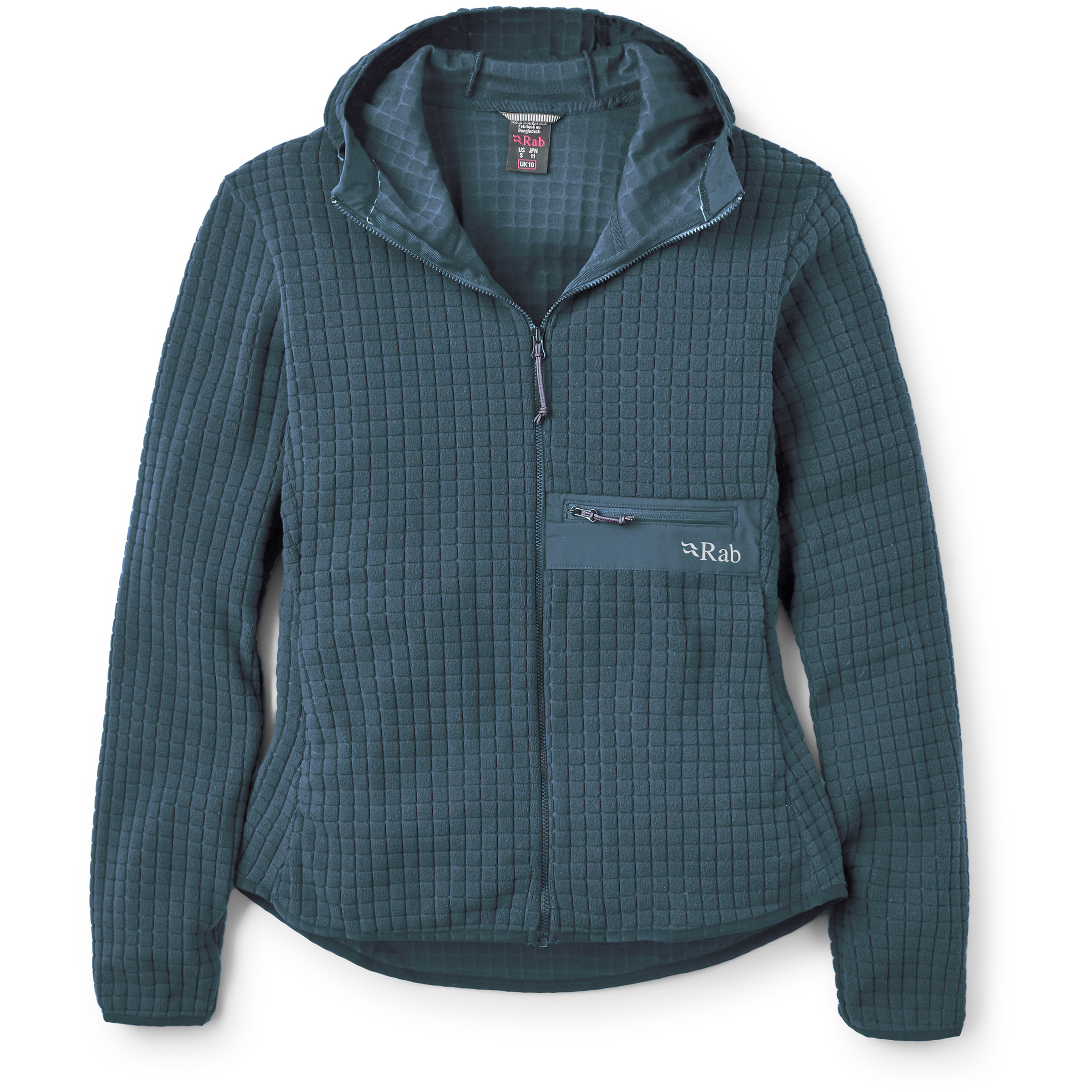 Rab Ramshaw Damen Fleecejacke blau Größe XS Trekking Elastisch