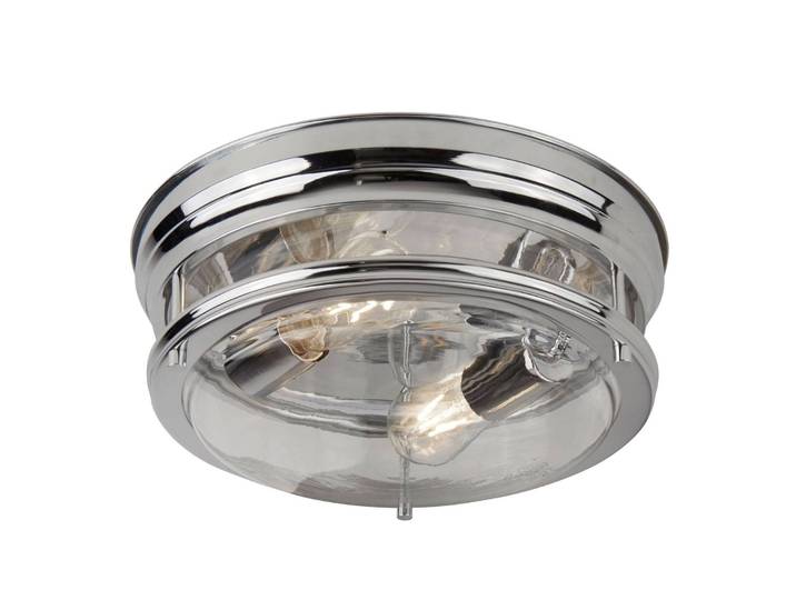 Searchlight Deckenlampe Edinburgh, dimmbar, chrom / silber, für Wohn- / Esszimmer, Metall, Deckenlampe