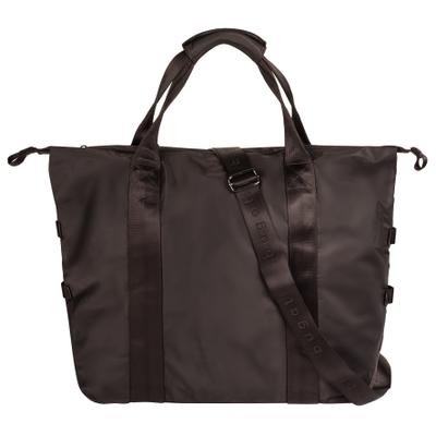 Shopper BUGATTI "BUGATTI Herren, Damen ELIA", Damen, Gr. B/H/T: 50cm x 42cm x 20cm onesize, braun, Kunstfaser, leicht glänzend, unifarben, Taschen Shopper