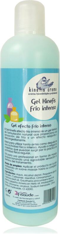 Gel de frio intenso Kinefis (Bote de 500ml)